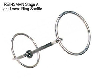REINSMAN Stage A Light Loose Ring Snaffle