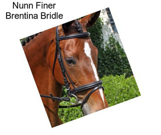 Nunn Finer Brentina Bridle