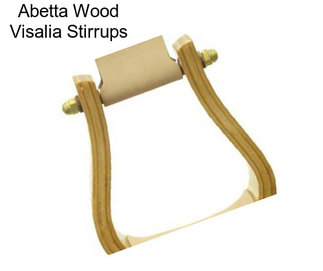 Abetta Wood Visalia Stirrups