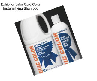 Exhibitor Labs Quic Color Instensifying Shampoo