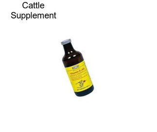 Cattle Supplement