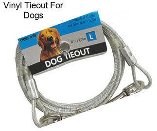 Vinyl Tieout For Dogs