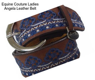 Equine Couture Ladies Angela Leather Belt