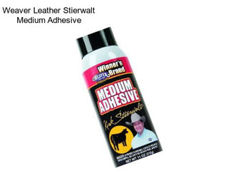 Weaver Leather Stierwalt Medium Adhesive