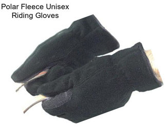 Polar Fleece Unisex Riding Gloves