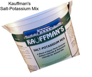 Kauffman\'s Salt-Potassium Mix