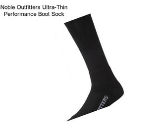 Noble Outfitters Ultra-Thin Performance Boot Sock