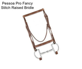 Pessoa Pro Fancy Stitch Raised Bridle