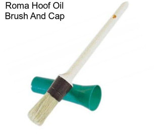 Roma Hoof Oil Brush And Cap