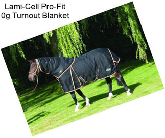 Lami-Cell Pro-Fit 0g Turnout Blanket