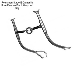 Reinsman Stage E Camarillo Sure Flex No Pinch Wrapped Gag