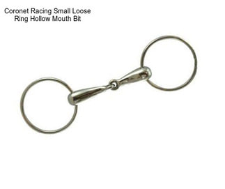 Coronet Racing Small Loose Ring Hollow Mouth Bit