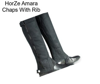 HorZe Amara Chaps With Rib