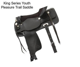 King Series Youth Pleasure Trail Saddle