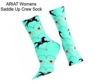 ARIAT Womens Saddle Up Crew Sock