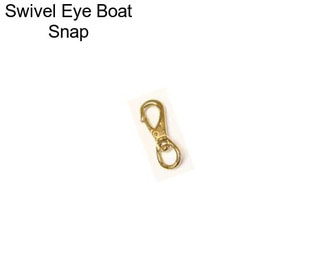 Swivel Eye Boat Snap