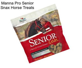 Manna Pro Senior Snax Horse Treats