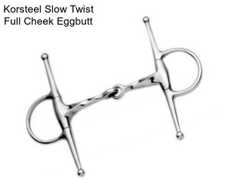 Korsteel Slow Twist Full Cheek Eggbutt