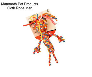 Mammoth Pet Products Cloth Rope Man