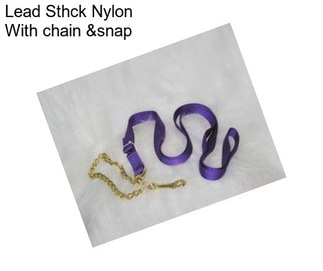 Lead Sthck Nylon With chain &snap