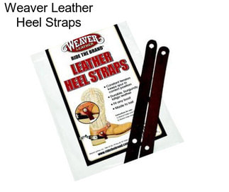 Weaver Leather Heel Straps