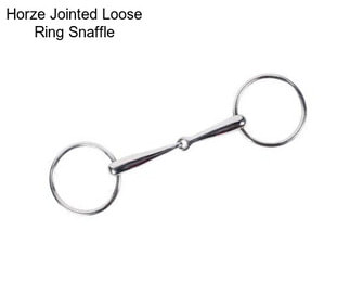 Horze Jointed Loose Ring Snaffle