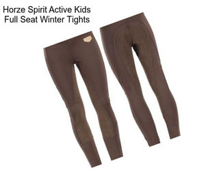 Horze Spirit Active Kids Full Seat Winter Tights