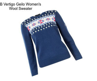 B Vertigo Geilo Women\'s Wool Sweater