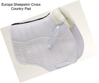 Europa Sheepskin Cross Country Pad