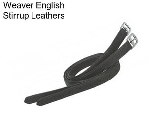 Weaver English Stirrup Leathers