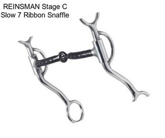 REINSMAN Stage C Slow 7 Ribbon Snaffle