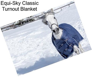 Equi-Sky Classic Turnout Blanket