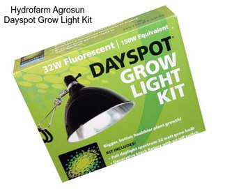 Hydrofarm Agrosun Dayspot Grow Light Kit