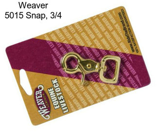Weaver 5015 Snap, 3/4\