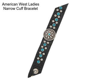 American West Ladies Narrow Cuff Bracelet
