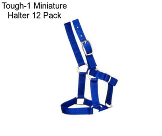 Tough-1 Miniature Halter 12 Pack