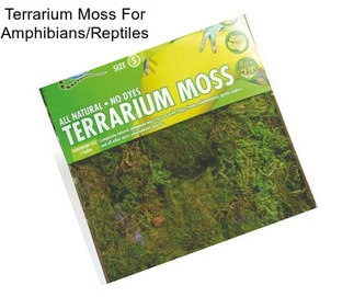 Terrarium Moss For Amphibians/Reptiles