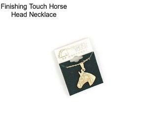 Finishing Touch Horse Head Necklace