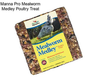 Manna Pro Mealworm Medley Poultry Treat