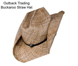 Outback Trading Buckaroo Straw Hat