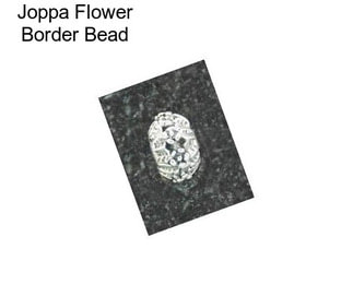 Joppa Flower Border Bead