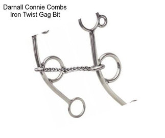 Darnall Connie Combs Iron Twist Gag Bit