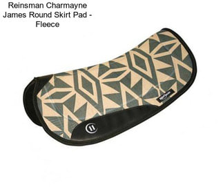 Reinsman Charmayne James Round Skirt Pad - Fleece