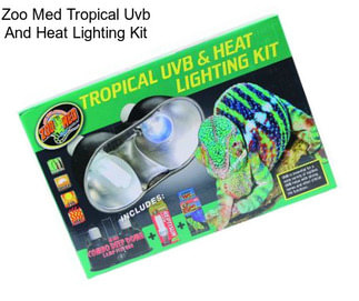 Zoo Med Tropical Uvb And Heat Lighting Kit