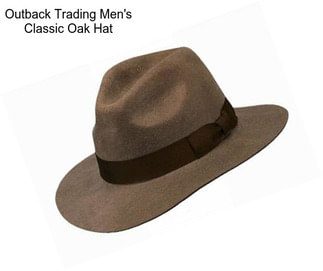 Outback Trading Men\'s Classic Oak Hat
