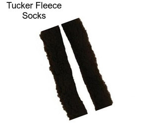 Tucker Fleece Socks