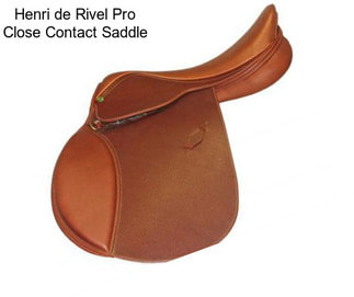 Henri de Rivel Pro Close Contact Saddle