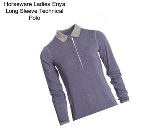 Horseware Ladies Enya Long Sleeve Technical Polo