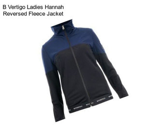 B Vertigo Ladies Hannah Reversed Fleece Jacket
