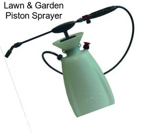 Lawn & Garden Piston Sprayer